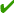 grünes Häkchen